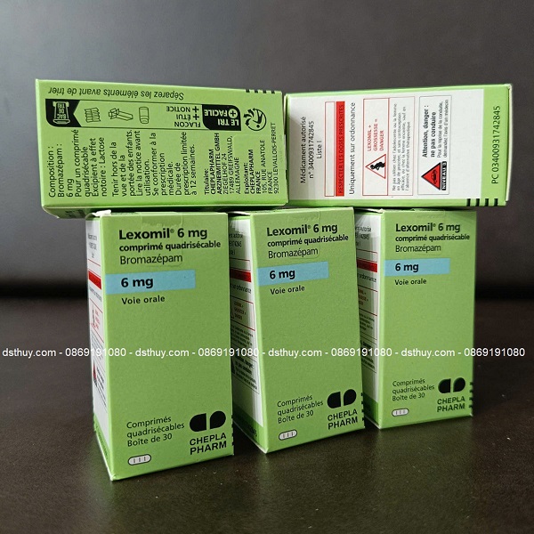 Thuốc Lexomil 6mg: Công dụng và cách dùng